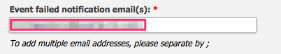 event failed notification email
